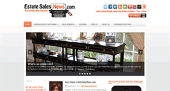 Desktop Screenshot of estatesalesnews.com